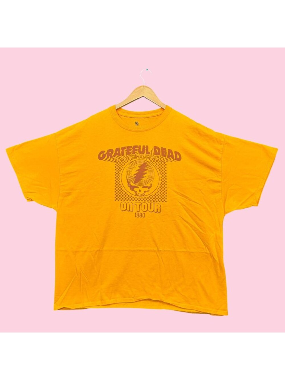 Grateful Dead Steal Your Face On Tour Rock Band Oversized Tee XXL